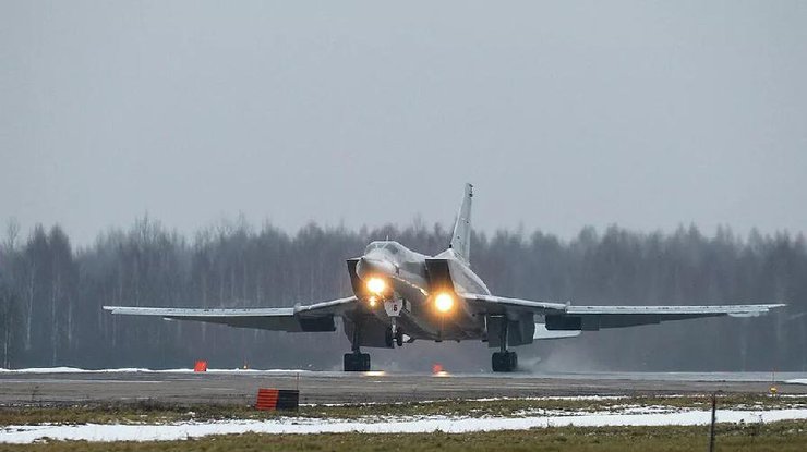 Ту-22МЗ на аеродромі Шайковка