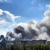 У Донецьку пролунав вибух та здійнялася сильна пожежа (відео)