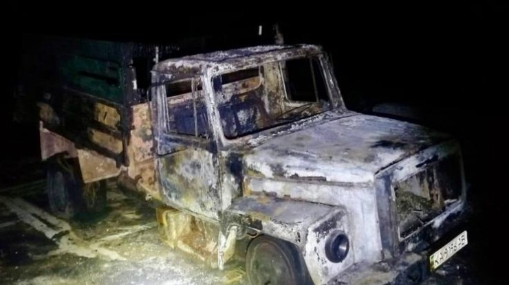 Фото: окупанти вночі обстріляли Нікопопольський район (t.me/dnipropetrovskaODA)