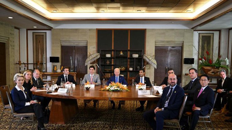 Фото: представники G7 та НАТО