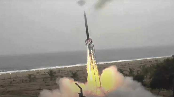 Запуск ракети Vikram-S