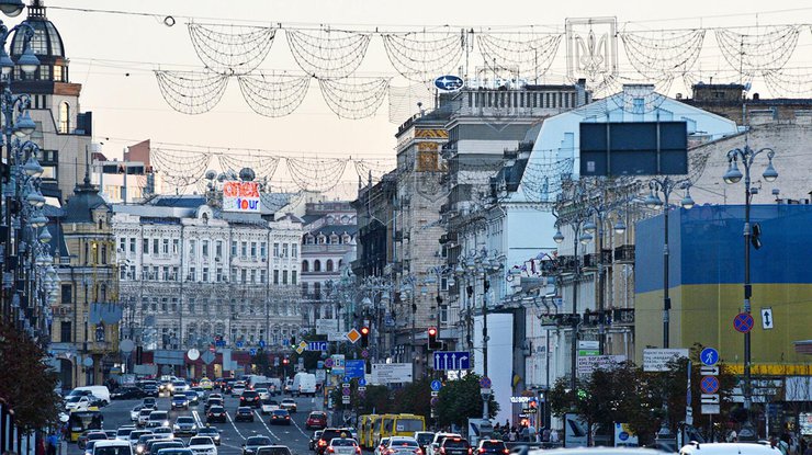 Пробки в Киеве/ фото: РИА Новости