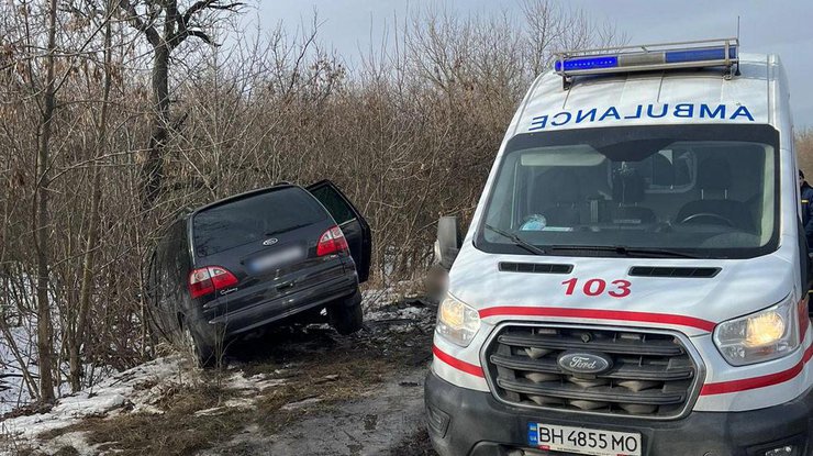 Авария произошла на автодороге Одесса-Кучурган