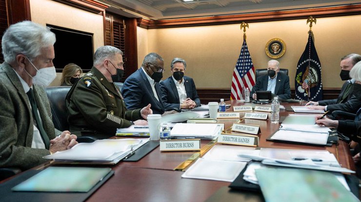 Заседание Совета национальной безопасности США