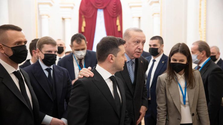 Эрдога побывал в Киеве 3 февраля