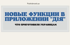 Новые функции в приложении "Дія": что приготовили украинцам 