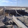 Оккупанты уничтожили мост между Запорожьем и Энергодаром (фото, видео)