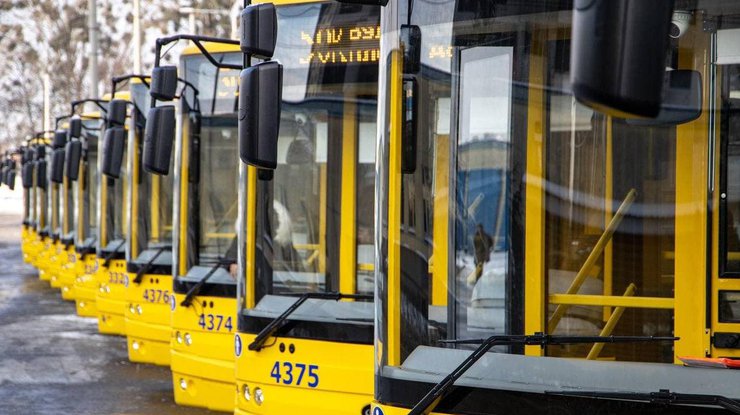 В Киеве не ходят троллейбусы