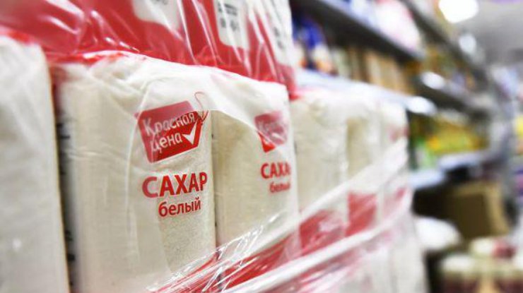 Сахар на полках русских магазинов быстро исчезает