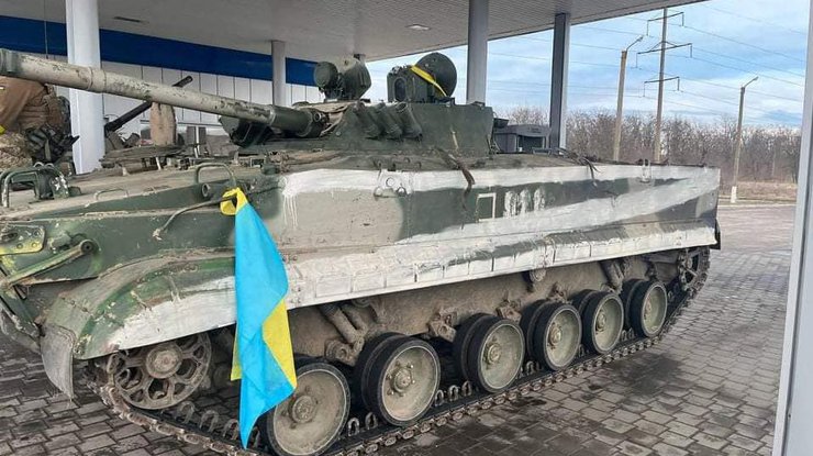 Украинская армия держит оборону