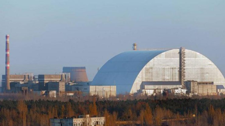 Саркофаг над Чорнобильською АЕС
