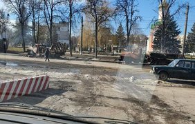 В Сумах идут уличные бои: жителей просят найти безопасное место