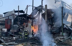 В Харькове горит многоэтажка