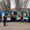 Жители Мелитополя вышли на митинг против российской оккупации (видео)