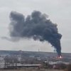 В Луганске горит нефтебаза
