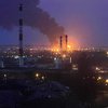 У російському Бєлгороді палає нафтобаза (відео)