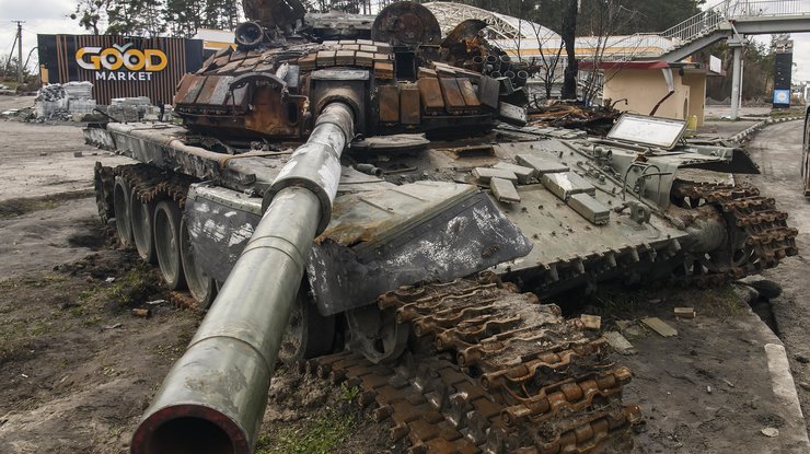 Знищені танки ворога