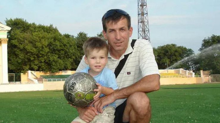 Віктор Ткачук з сином