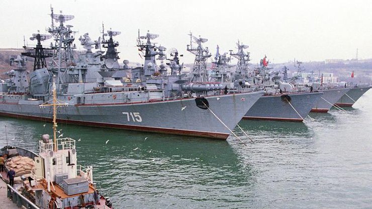 Кораблі Чорноморського флоту РФ