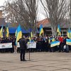 В окупованому Херсоні сльозогінним газом і світлошумовими шашками розігнали проукраїнський мітинг (відео)