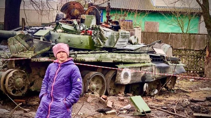 Знищена техніка окупантів на Чернігівщині