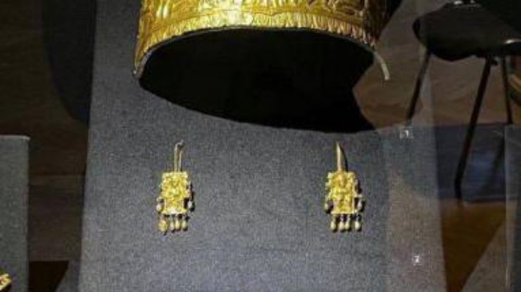 Фото: у Мелітополі військові рф викрали скіфське золото (facebook.com/pgo.gov.ua)