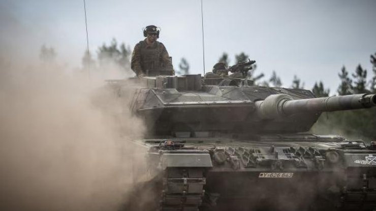 Фото: німецькі танки Leopard-2