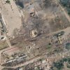 Знищення складу окупантів у Новій Каховці: супутник зафіксував вирву 