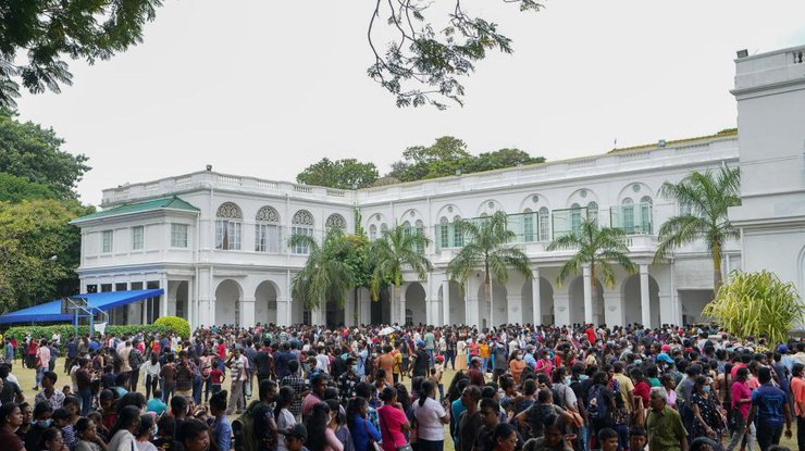 Фото: резиденція президента Шрі-Ланки