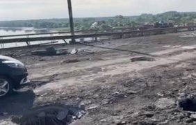 Обстріл Антонівського моста: окупанти планують побудувати понтонну переправу