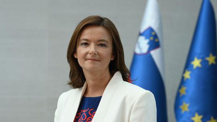 Фото: міністр закордонних справ Словенії Таня Файон / gov.si
