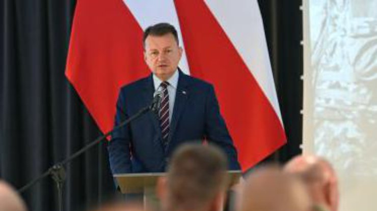 Фото: Маріуш Блащак, голова Міноборони Польщі / twitter.com/MON_GOV_PL