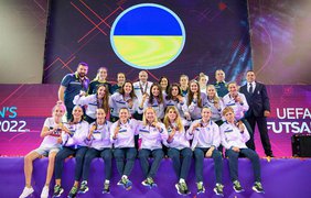 Неймовірний успіх: жіноча збірна України виборола бронзові медалі футзального Євро-2022
