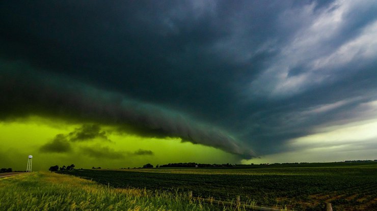 Зелений шторм Південної Дакоти