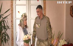 Кохання під час війни: Пара з Харківщини одружилися в Трускавці.