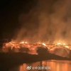 У Китаї згорів 900-річний дерев'яний міст (відео)