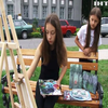 14-річна художниця продає свої картини та передає виручені кошти на потреби ЗСУ