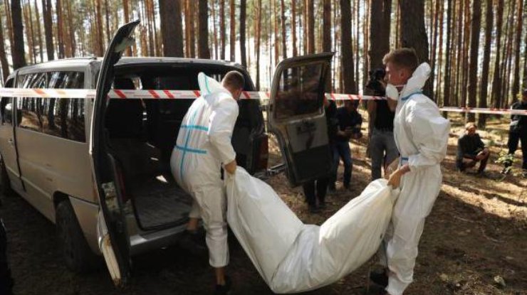 Фото: у Київській області виявили тіло ще однієї закатованої росіянами людини / t.me/andrii_nebytov