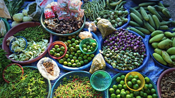 Фрукти та овочі в Таїланді