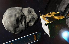 Космічний апарат DART врізався в астероїд (відео)