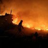 У Харкові сталася масштабна пожежа: ракета влучила у ресторан