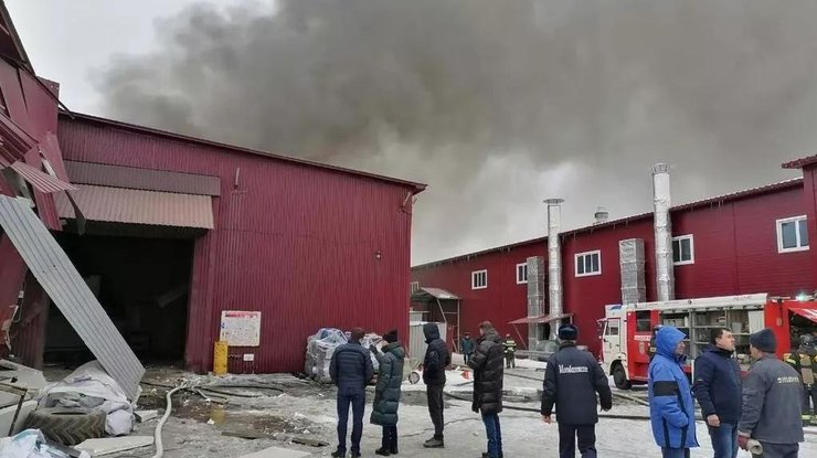 Пожежа на заводі "Молірен"