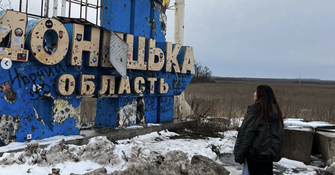 Дорофєєва зустрілася з українськими воїнами на Донеччині (фото)