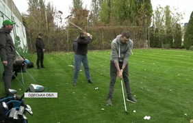 В Одесі реабілітацію поранених військових почали проводити за допомогою гри у гольф