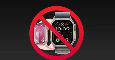 Apple знімає у США з продажу розумні годинники Watch Series 9 і Watch Ultra 2