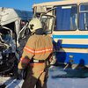 Під Івано-Франківськом сталася смертельна ДТП з двома автобусами