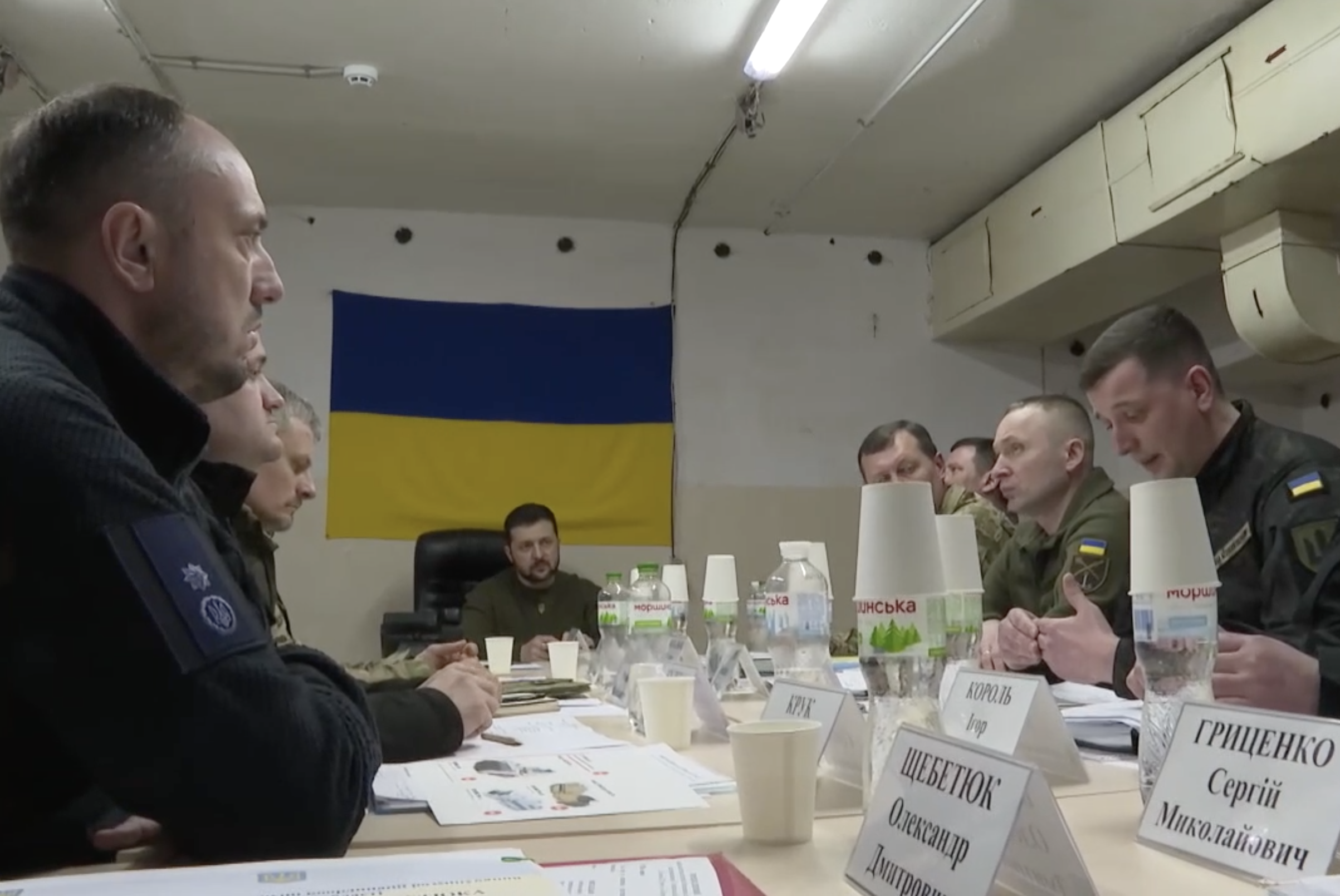 У четвер, 23 березня, президент України Володимир Зеленський провів координаційну нараду щодо ситуації на Херсонщині