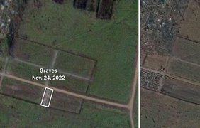 На кладовищі "вагнерівців" з'явилися сотні нових могил за два місяці: супутникові знімки