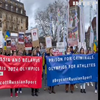 Українці у Швейцарії протестували проти допуску російських і білоруських спортсменів до Олімпійських ігор 24-го року