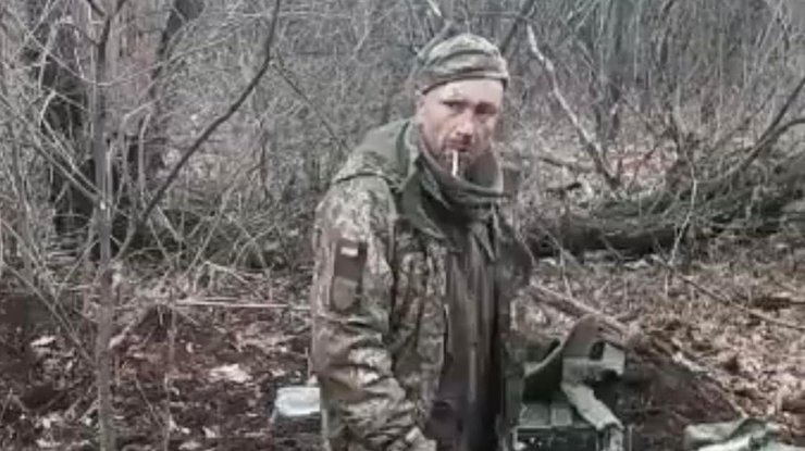 Українка впізнала брата, якого розстріляли окупанти (скриншот)